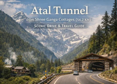Atal Tunnel (54.2 KM from Shree Ganga Cottages)