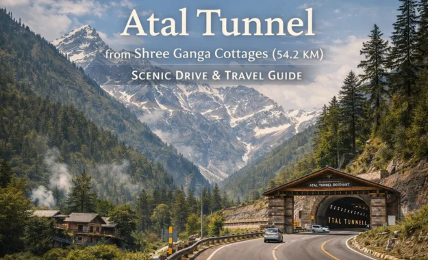Atal Tunnel (54.2 KM from Shree Ganga Cottages)